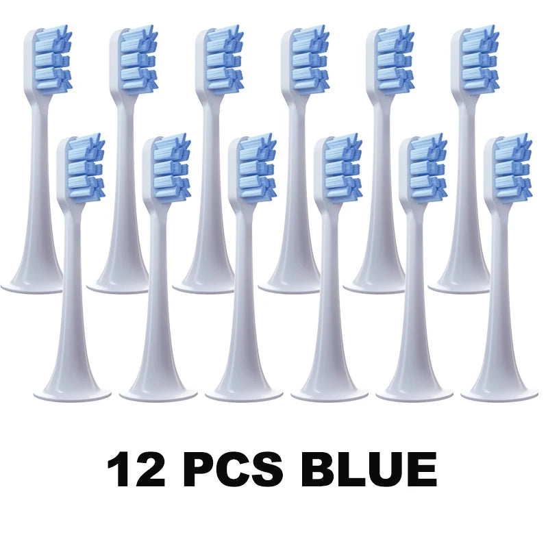 Replacement Toothbrush Heads For Xiaomi T300 T500 Sonic Electric Teeth Brush Mijia T300 Nozzles With Dust Cover Vacuum Packaging