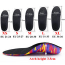 WINRUOCEN Insoles Orthoped Children Flat Foot Leg Health Correction Care Tool Unisex Arch Support kids Insole Sport Shoes Pads