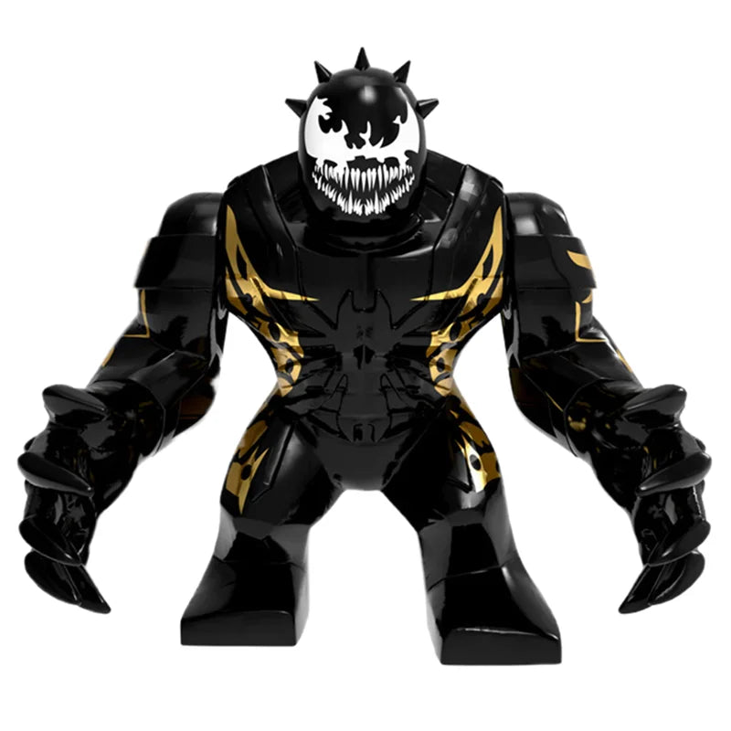 Disney Building Blocks Mini Model Figures Big Goblin Spiderman Iron Man Venom Captain Hawk Deadpool Technic Armor City Gift Toys