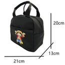 One Piece Children's Lunch Bag Primary School Lunch Box Bag Children's Best Gift Cartoon Mochila Best Gift for Children
