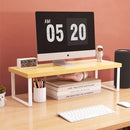 30/40/50cm Monitor Raised Shelf Office Laptop Bracket Desktop Computer  Stand Desktop Rack Home Storage Holders Organizer
