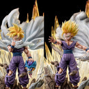 42cm Anime Dragon Ball Figur Super Saiyajin Son Gohan PVC Actionfigur mit Lichteffekt Sammlerstück Desktop-Statue Spielzeug Geschenke