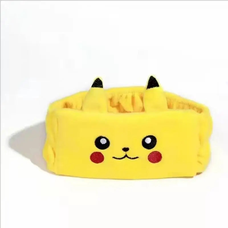 Pokemon Headgear Anime Pikachu Ear Move When Pinched Hairband Headband Hair Rope Girl Funny Acting Cute Child Hairpin Headband