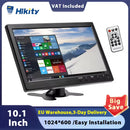 Hikity 10.1 HD Car Monitor TFT LCD HD Digital Monitor with HDMI/VGA/AV/USB/SD PC/TV/DVD Player For truck