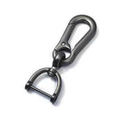 Car Keychain Strong Carabiner Shape Keyring Climbing Hook Keychain Stainless Steel Man Unisex Gift Auto Interior Accessories