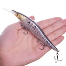1pcs Minnow Fishing Lure 13.5cm 16g Laser Hard Plastic Pesca Wobbler Swimbaits Artificial Bait Crankbait Treble Hooks Tackle