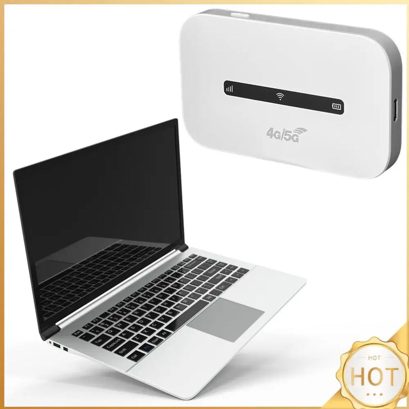 4G LTE Mobile WiFi Router 150Mbps Wireless Internet Router with SIM Card Slot Pocket Mobile Hotspot for Home Office Car Travel