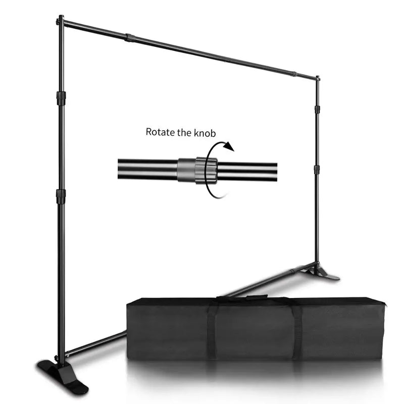 SH 2.4X3M Heavy Duty Background Stand Frame  Heavy Outdoor Heavy Wall Stable Photography Studio Background Party Wedding