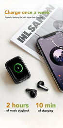 The Vault | 30-Hour Wireless Earbuds with Sliding Cover
