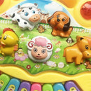 Musical Instrument Toy Baby Kids Animal Farm Piano Developmental Music Educational Toys For Children Christmas New Year Gift GYH