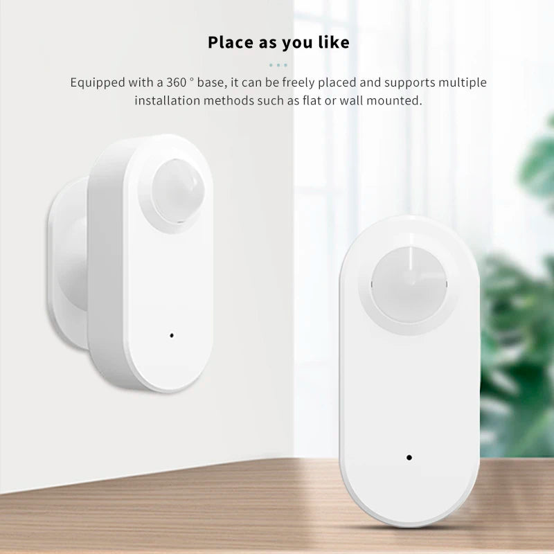 Tuya WIFI PIR Motion Sensor Wifi Movement Detector Infrared Human Presence Sensor Smart Life APP Wireless Home Security System