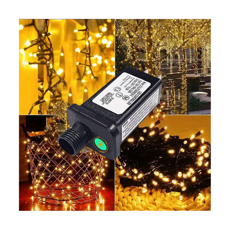 24V Transformer Plug Power Supply Suitable for Christmas Halloween LED Equipment Decorations EU Plug US Plug