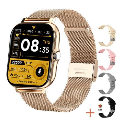 2023 Smart Watch Men Women Gift Sport Fitness Health Heart Rate Monitor Bluetooth Digital Smartwatch Wristwatch