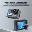 SJCAM Upgraded SJ4000 Action Camera Dual Screen 4K30FPS Ultra HD Underwater Camera Waterproof 170° Wide-Angle WiFi Helmet Camera