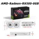 MOUGOL AMD Radeon Series Graphics Cards RX580 RX5500XT RX5700 8GB RX65000XT 4GB Gaming placa de vídeo For Desktop Computers