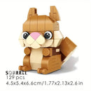 Cute Animal Assembly Building Blocks Set Small Particle Bricks Collection Fun Decoration Educational Holiday Gifts For Childrens