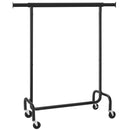SONGMICS Clothes Rack on Wheels, Heavy-Duty Clothes Rail, with Extendable Hanging Rail, 136 kg Load Capacity