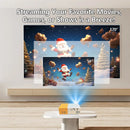 Christmas Portable Projector HD Hdmi Usb Audio Home Theater Media Player Beamer Halloween Gift Outdoor Travel Mini Led Projector