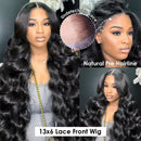 The Grand Cascade | 46-Inch 13x4 HD Lace Frontal Wig, Body Wave Remy Human Hair