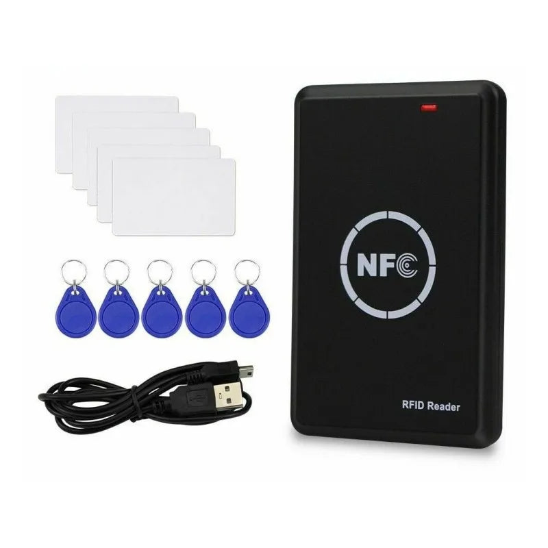 RFID Duplicator 125KHz 13.56MHZ Copier Cloner Key Fob NFC Smart Card 5577 Reader Writer Encrypted Programmer Access Tag