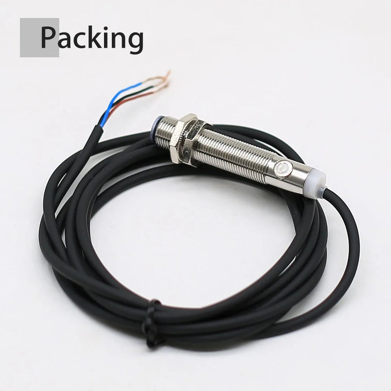 Cloweit M12 Diffused Photo Electric Sensor IP65 20cm Long Distance 24v NPN PNP Optical Infrared Switches