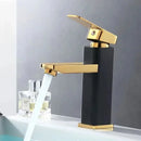 Stainless Steel Bathroom Basin Faucet Deck Mounted Hot and Cold Water Tap Dual-use Household Bathroom Kitchen Mixer Faucets