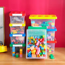 Kids Building Block Storage Box Toys Organizer Stackable Block Case Container Books Stationary Holder Sundries Snack Container