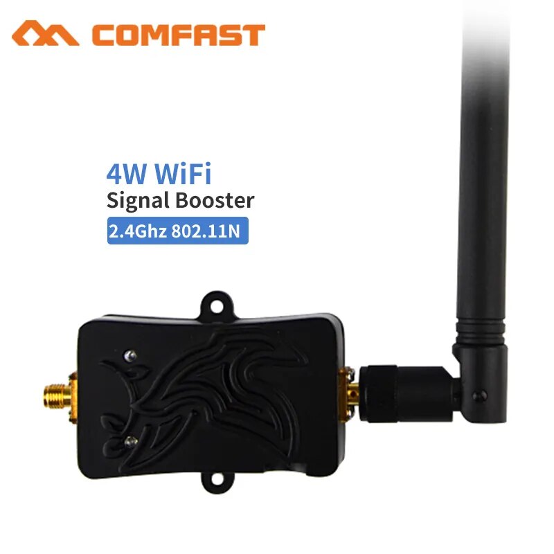 5W 4W 4000mW 802.11b/g/n Wifi Wireless Power Amplifier Router 2.4Ghz/5G Enhance WLAN Signal Booster with 5dbi Antenna