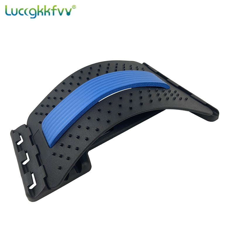 Back Massager Stretcher Equipment Massage Tools Massageador Magic Stretch Fitness Lumbar Support Relaxation Spine Pain Relief