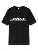 2024 Summer Bose Logo Sound Audio T Shirt Men Kids Women Cotton Short Sleeve Tee Men Hip Hop Tops Clothes Sportwear Brand