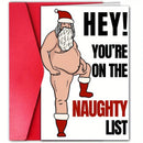 1pc, Christmas card, funny Christmas card, the best gift for family, friends, meowy Christmas card, cute Santa Christmas card