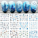 12Pcs Lovely Rabbit Easter Nail Art Stickers Kawaii Animals Carrot Bunny Decals Design Water Transfer Decoration Manicure CHBN