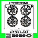 4PCS for Tesla Model Y 19 Inch Hub Cap Performance Replacement Wheel Cap Automobile Hubcap Full Rim Cover Accessories 2018-2022