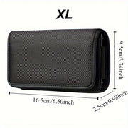 Other 1pc Stylish Multi-functional Men's Belt Bag Mobile Phone Bag Card Money License Case Stylish Simple Black Fanny Pack