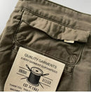 American Style Pure Cotton Heavy Duty Cargo Pants for Men Anti-Dirt Anti-Wear Loose Straight Leg Casual Pants Footwear