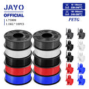 JAYO PLA PLA PLUS ABS PETG SILK Filament 1.75MM 10 Rolls / Set Refills Non-toxic PLA Meta 3D Printer Filament DIY Gift