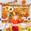Party Supplies for Bowser Birthday,112pcs Decorations for King Kuppa party Banner,Plates,Cake Toppers,Tablecloths,Backdrop etc.