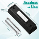 1PCS Wired Doorbell Button With LED Light, Replacement Of Doorbell Ring Button, Wall Mounted Door Opener Switch