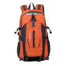 Polyester Camping Backpack Breathable Fishing Bag Large Capacity Wear-resistant Layered Storage Lightweight for Office Travel