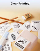 3 Rolls Thermal Paper for T02 Mini Printer, 53mm 2" Size M832 Thermal Paper, For T02 M832 M833 M834 width 53mm Portable Printer