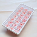 21Pcs/Box Class A Preserved Austin Flower Roses Immortalized Real Flowers Roses Wedding Party Mother'S Day Gift Decorations