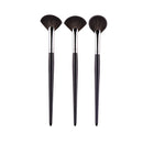 1 piece Small Fan Makeup brushes Highlighter Nose shadow Make up brush Blusher contour exquisite beauty tools Goat hair