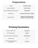 ANYCUBIC PLA Metal Filament 1.75mm Impact-resist 3D printer Metal Filament Variable Luster Metallic Texture Printing Materail