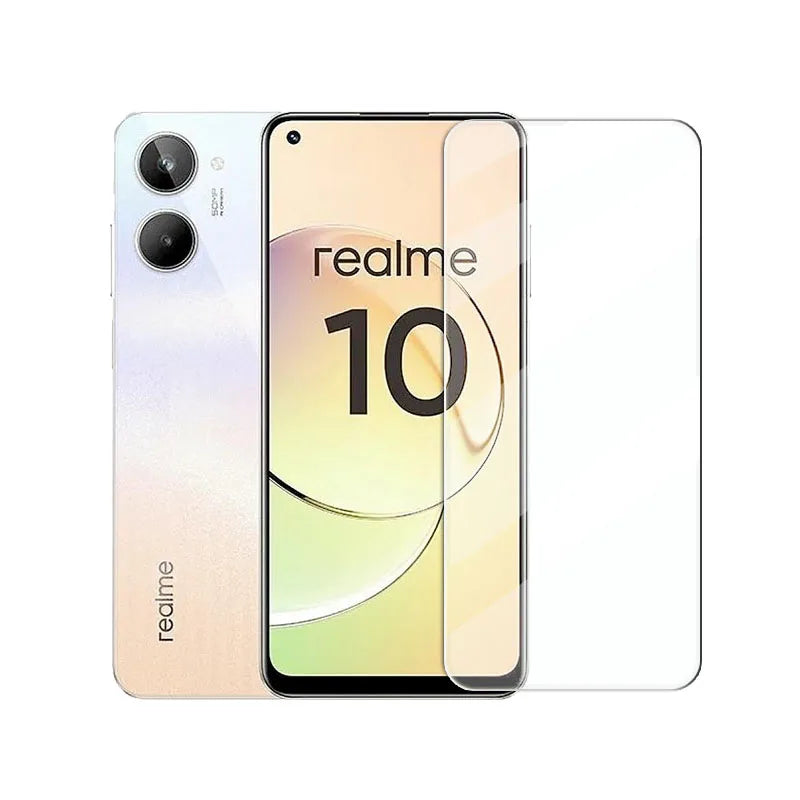 Full Glue Glass For Realme 10 Pro Tempered Glass Realme10 8i 9i 8 9 Pro Plus C30 Screen Protector Protective Lens Film Realme 10