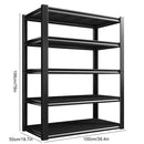 2/3/4 Tiers Metal Storage Rack Home Organization and Storage Heavy Duty Adjustable Shelf Boltless Storage Unit Display Rack