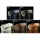 Casual Leather Belt Fashion Vintage Cowboy Pin Buckle Waistband Business Belts Men's Belt