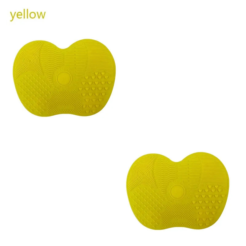 Silicone Brush Cleaner Cosmetic Make Up Washing Brush Gel Cleaning Mat Foundation Makeup Brush Cleaner Pad Scrubbe Board