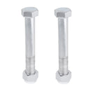 Set of 2 Excavator Pins 24mm 0.945in Bolts and Nuts Kit for mini Excavator