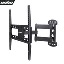Long Arm TV Wall Mount Bracket Corner Full Motion Tilt Swivel for 26-55 Inch LCD LED 4K Flat TV Large Capacity 66 LBS