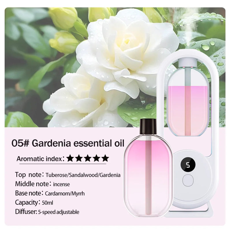 USB Oil Aromatherapy Machine Air Purifying Automatic Diffuser Deodorization Fragrance Humidifier Office Bedroom Home Commercial